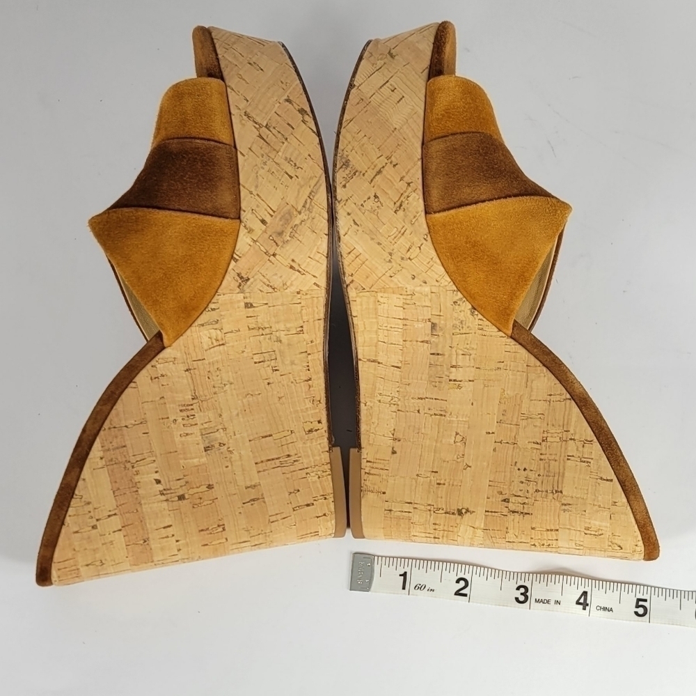 Veronica Beard Dali Patchwork On Platform Wedge S… - image 7